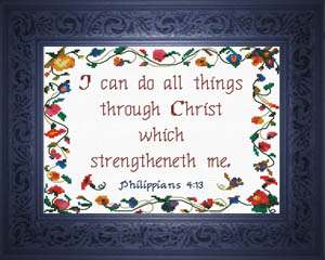 Through Christ - Philippians 4:13